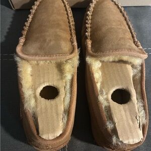 L.L. Bean Women's Brown Suede Slippers NIB